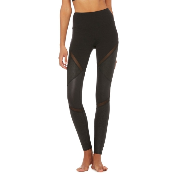 ALO Yoga Pants - Alo High Waist Set Moto Leggings